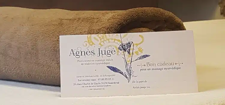 Photo numéro 1 de la galerie de Agnès Jugé : Masseur bien-être à Sourdeval. Prendre RDV