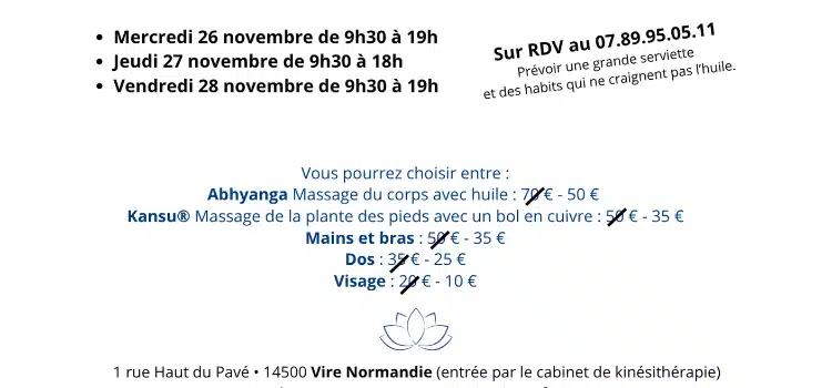 Photo numéro 5 de la galerie de Agnès Jugé : Masseur bien-être à Sourdeval. Prendre RDV