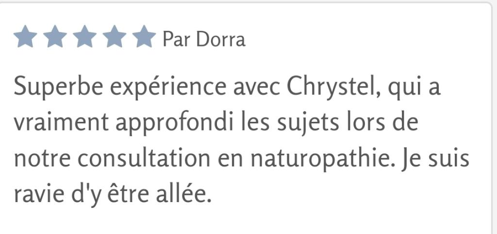 Photo numéro 3 de la galerie de Chrystel GERARD : Naturopathe à Écully. Prendre RDV