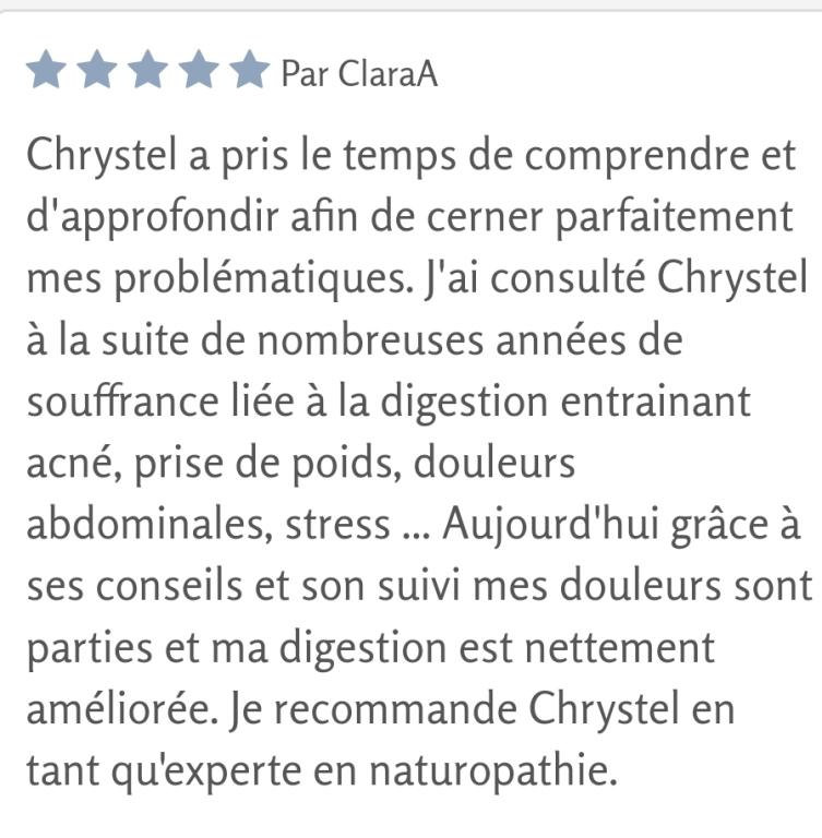 Photo numéro 5 de la galerie de Chrystel GERARD : Naturopathe à Écully. Prendre RDV