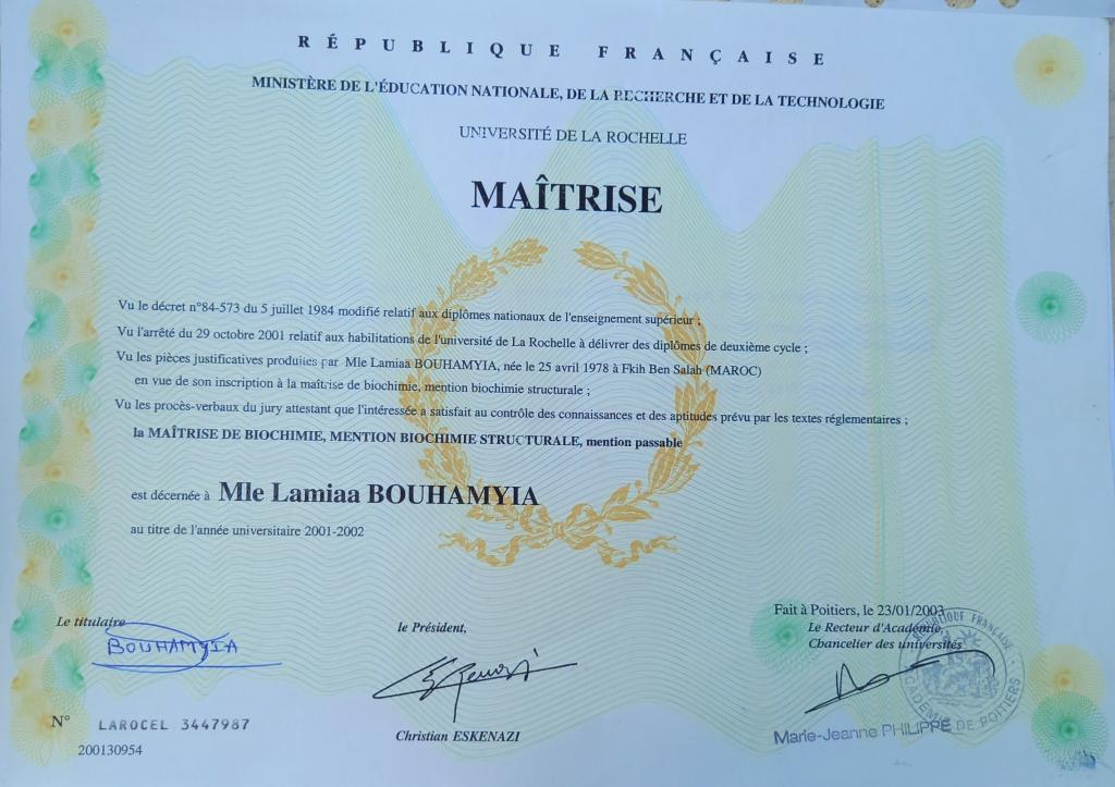 Photo numéro 3 de la galerie de Lamiâa BOUHAMYIA : Naturopathe à Vitry-sur-Seine. Prendre RDV