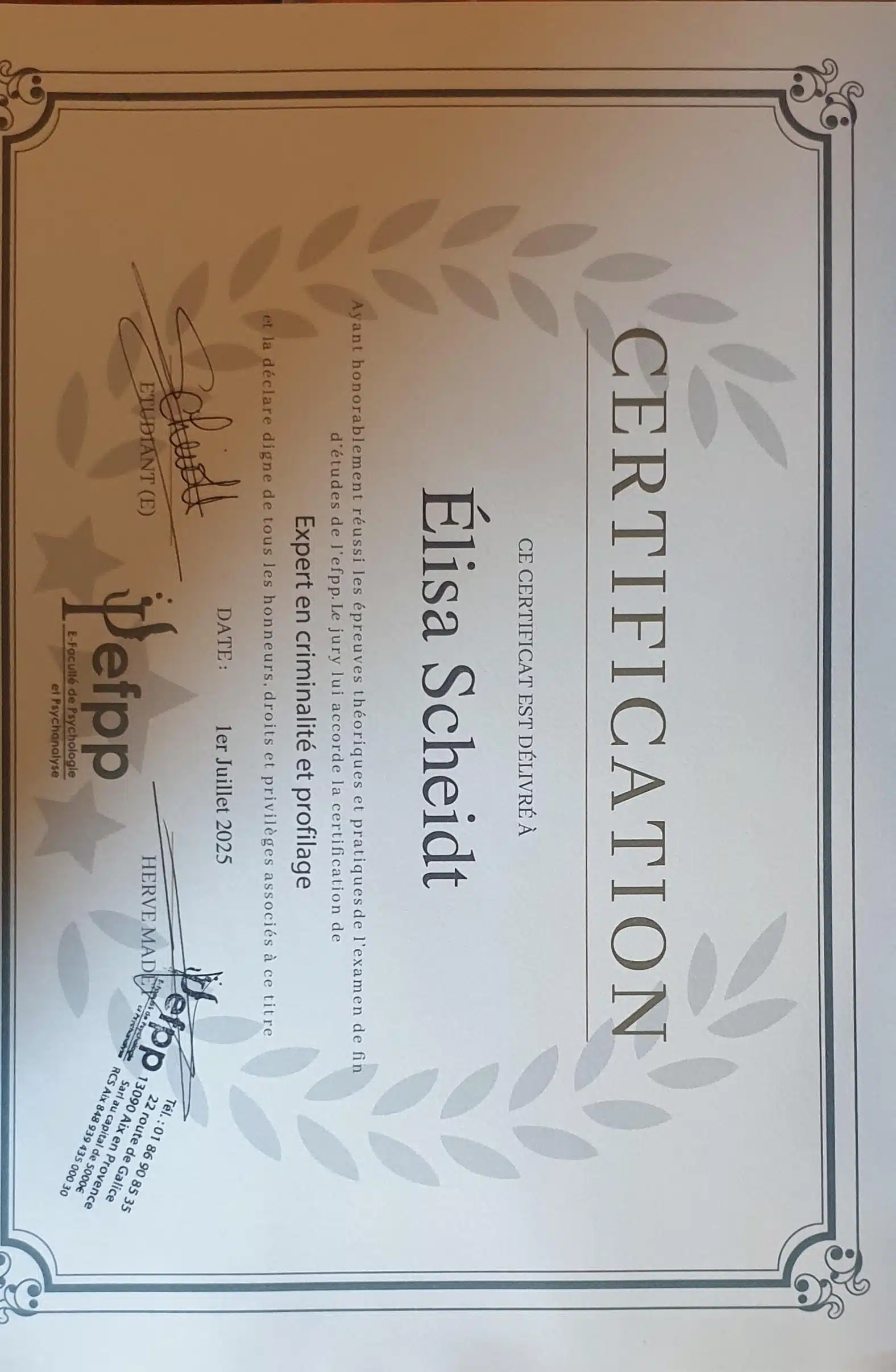 Photo numéro 3 de la galerie de Elisa Scheidt : Psychopraticien à Remoulins. Prendre RDV