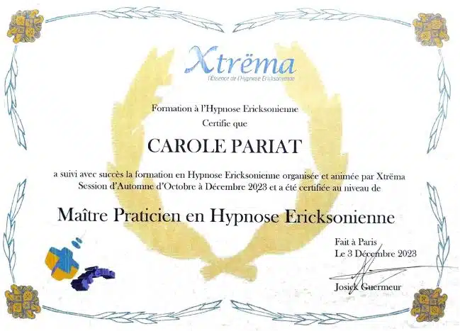 Photo numéro 3 de la galerie de Carole Pariat : Hypnothérapeute à Livry-Gargan. Prendre RDV