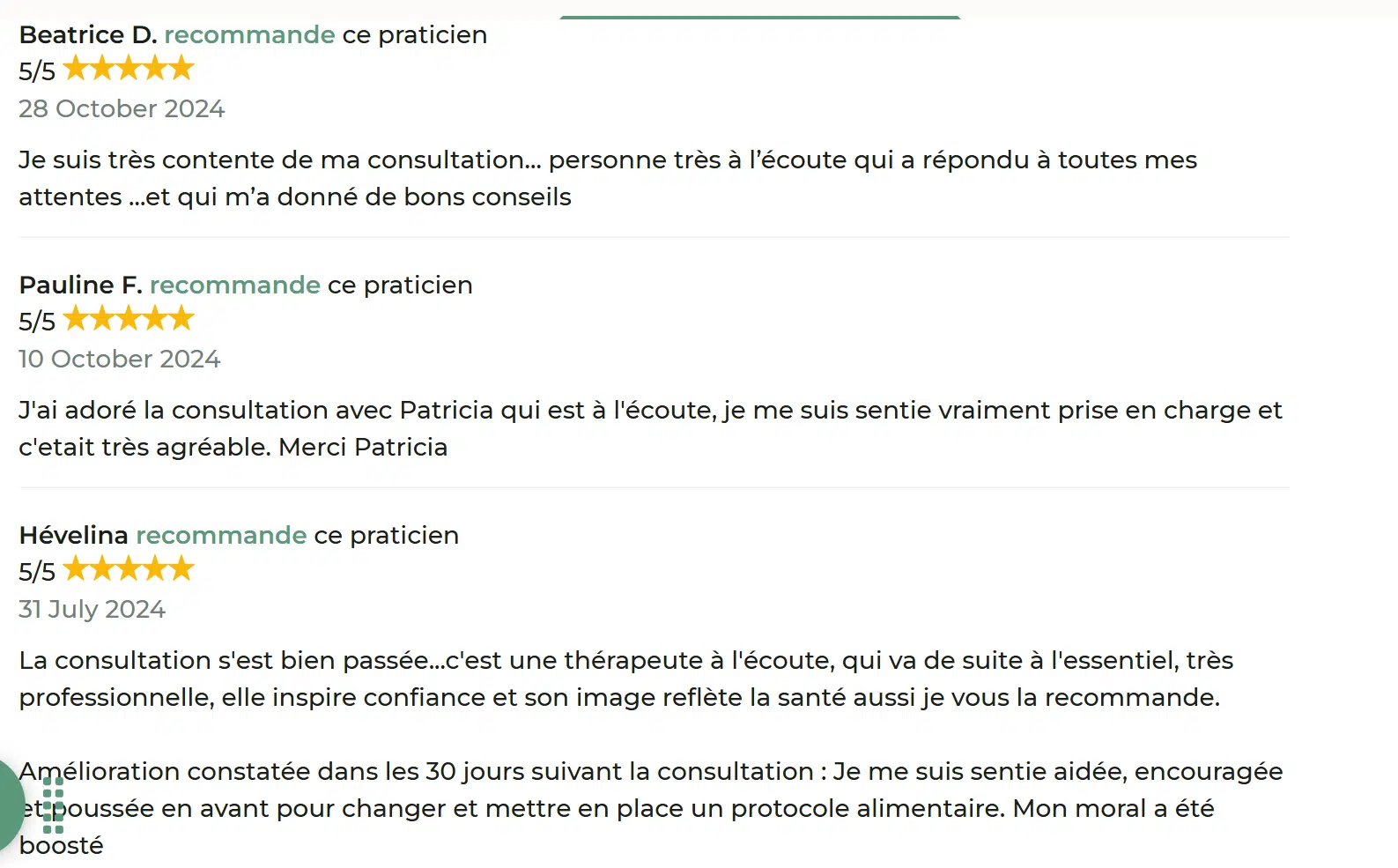 Photo numéro 9 de la galerie de Patricia Bellone Repon : Naturopathe à Toulon. Prendre RDV