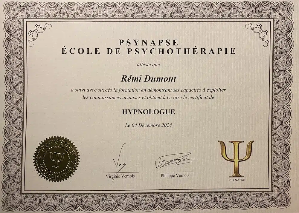 Photo numéro 4 de la galerie de Rémi Dumont : Hypnothérapeute à Lyon. Prendre RDV