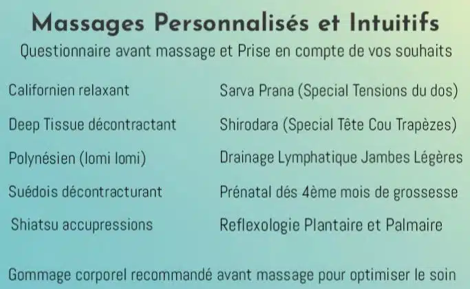 Photo numéro 2 de la galerie de Khadra CASTANO : Masseur bien-être à Saint-Raphaël, France. Prendre RDV