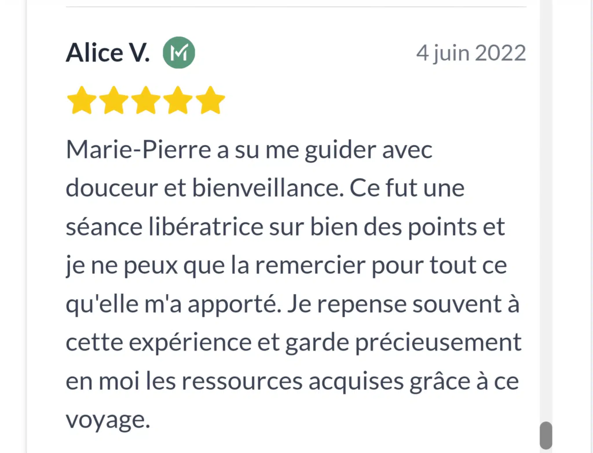 Photo numéro 14 de la galerie de Marie-Pierre Groshens : Hypnothérapeute à Saint-Julien. Prendre RDV