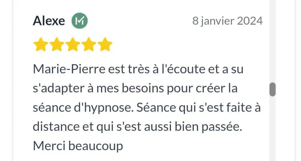 Photo numéro 31 de la galerie de Marie-Pierre Groshens : Hypnothérapeute à Saint-Julien. Prendre RDV