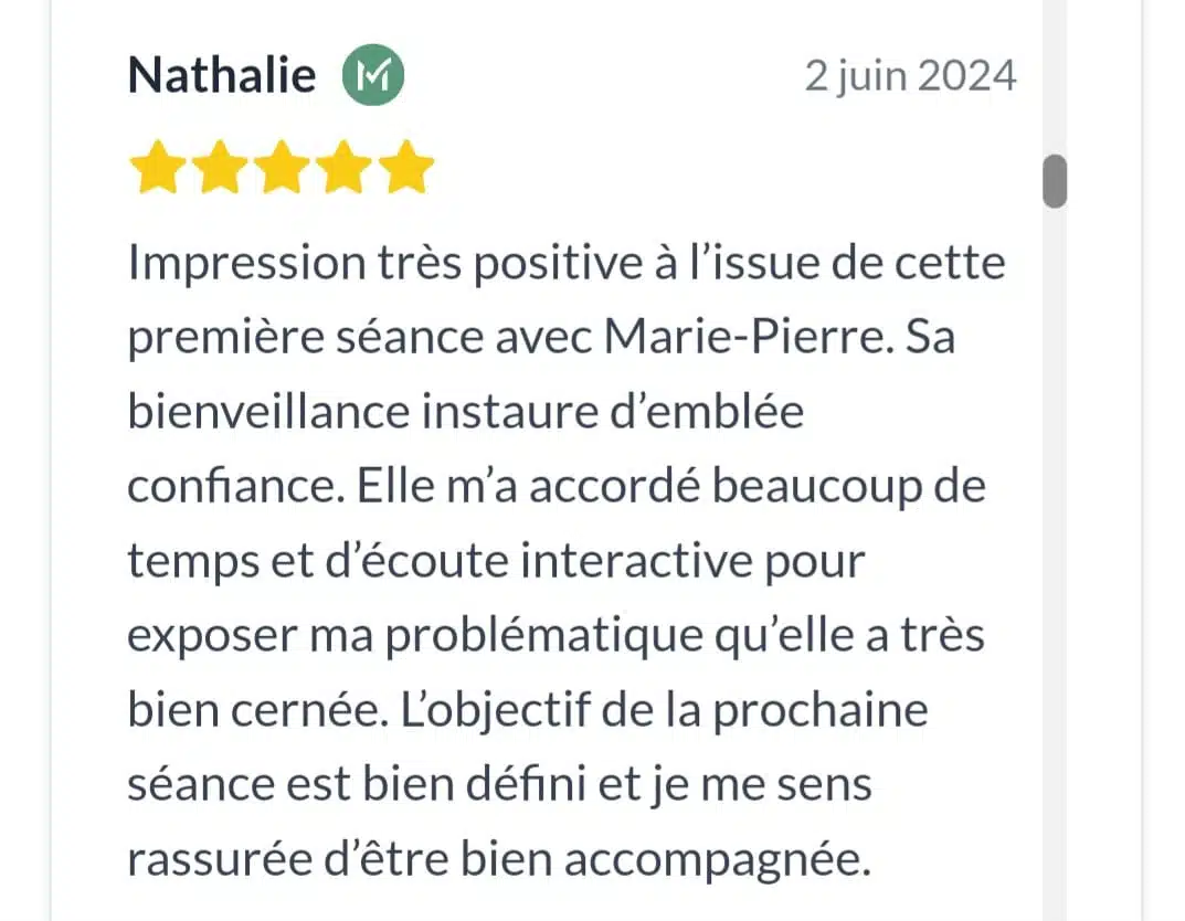 Photo numéro 33 de la galerie de Marie-Pierre Groshens : Hypnothérapeute à Saint-Julien. Prendre RDV