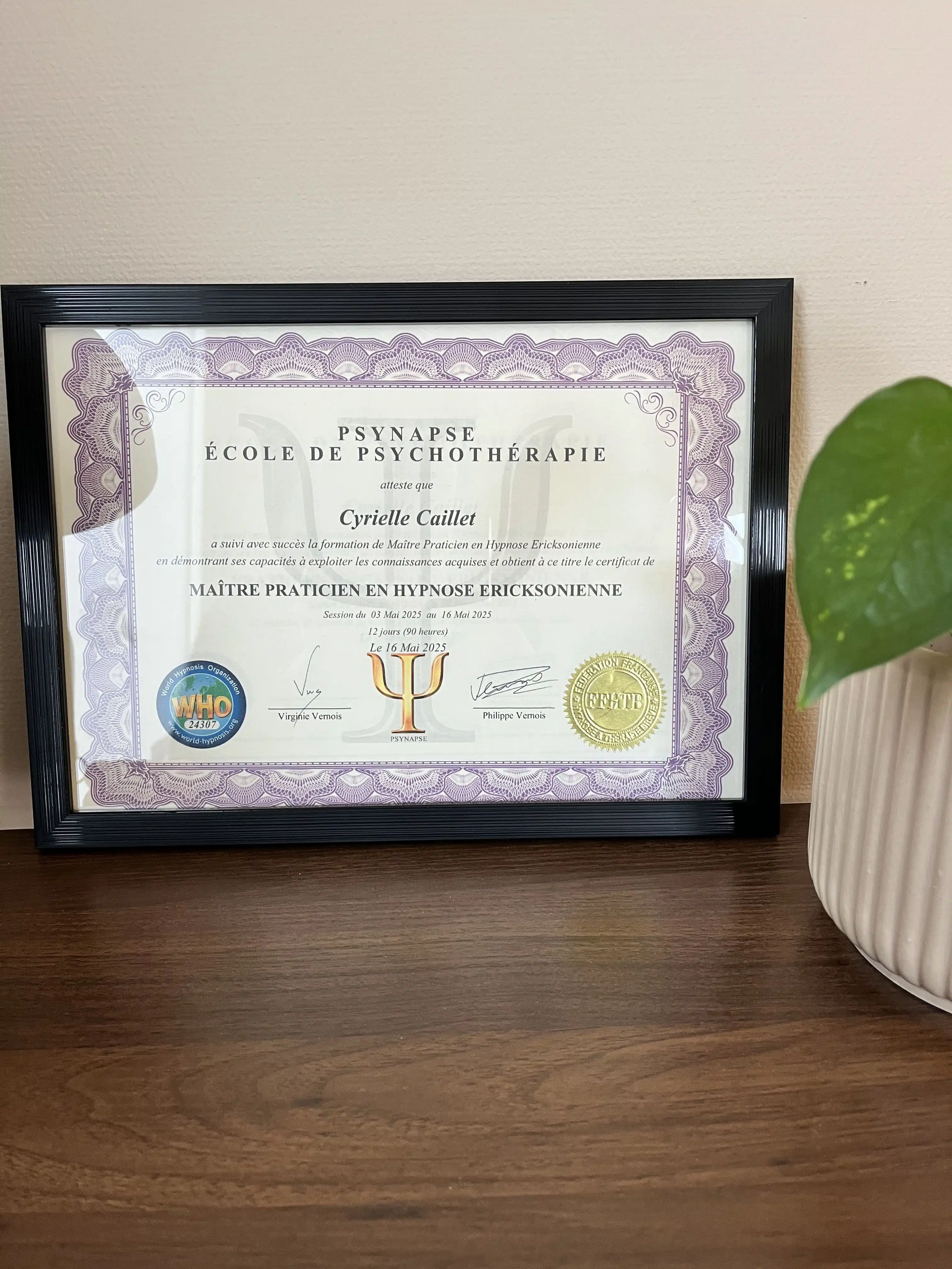 Photo numéro 2 de la galerie de Cyrielle Poulios : Hypnothérapeute à Torcy. Prendre RDV