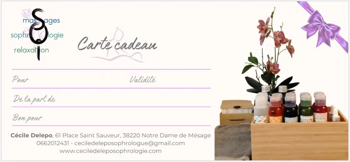 Photo numéro 6 de la galerie de Cécile Delepo : Sophrologue à Notre-Dame-de-Mésage. Prendre RDV