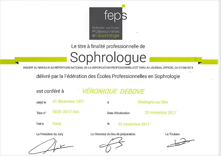 Photo numéro 2 de la galerie de Véronique Debove : Sophrologue à Neufchâtel-Hardelot. Prendre RDV