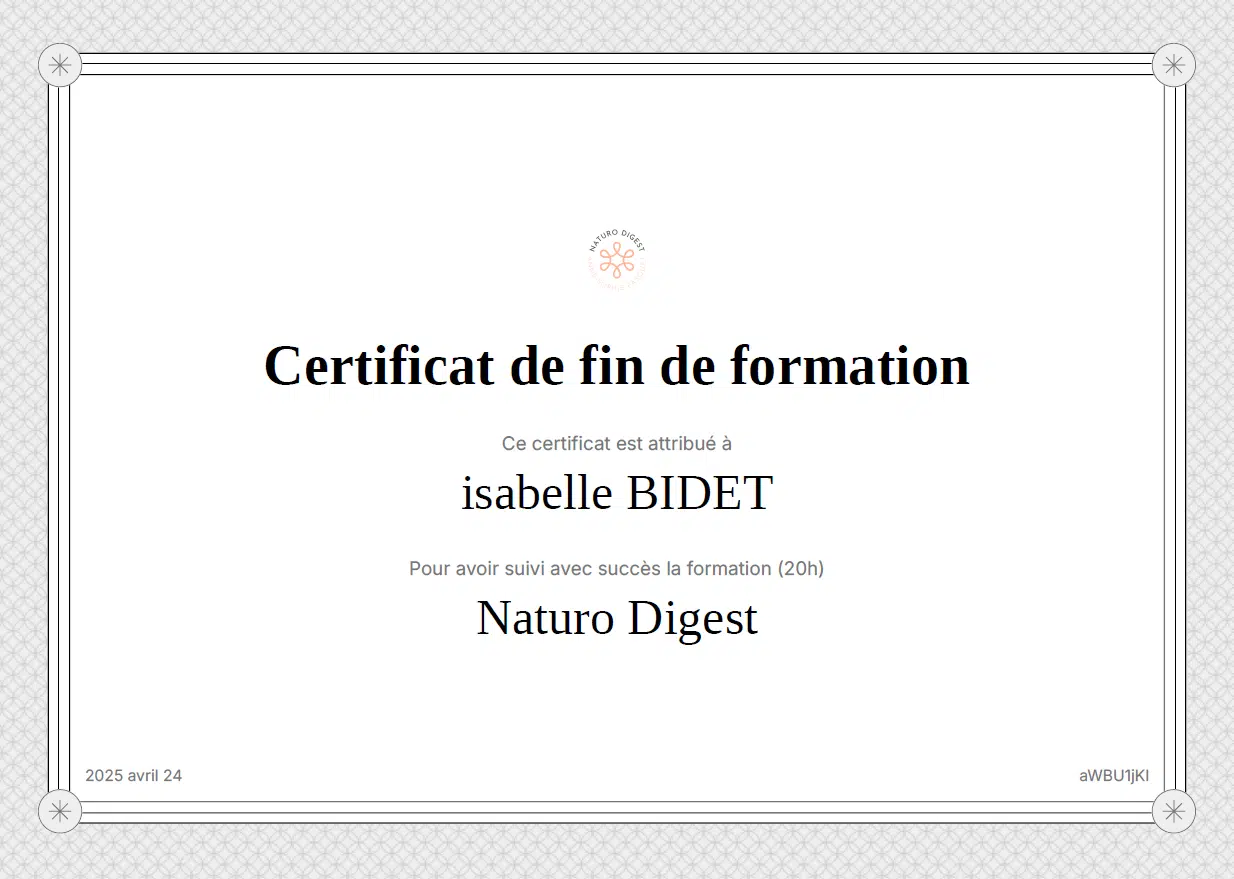 Photo numéro 1 de la galerie de Isabelle Bidet : Naturopathe à Lercoul. Prendre RDV
