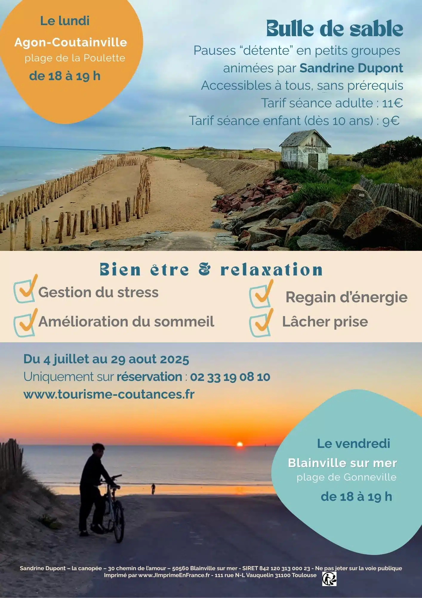 Photo numéro 4 de la galerie de Sandrine Dupont : Sophrologue à Blainville-sur-Mer. Prendre RDV