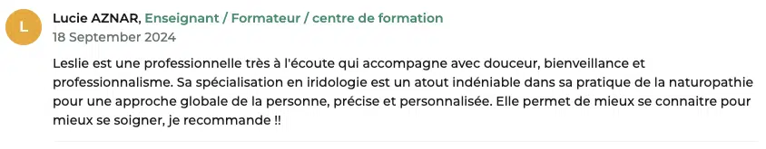 Photo numéro 19 de la galerie de Leslie Fosset : Naturopathe à Dijon. Prendre RDV