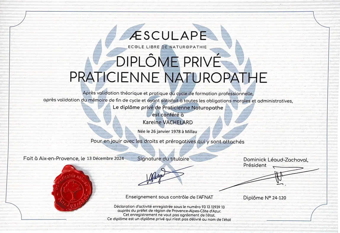 Photo numéro 6 de la galerie de Kareine Vachelard : Naturopathe à Riom. Prendre RDV