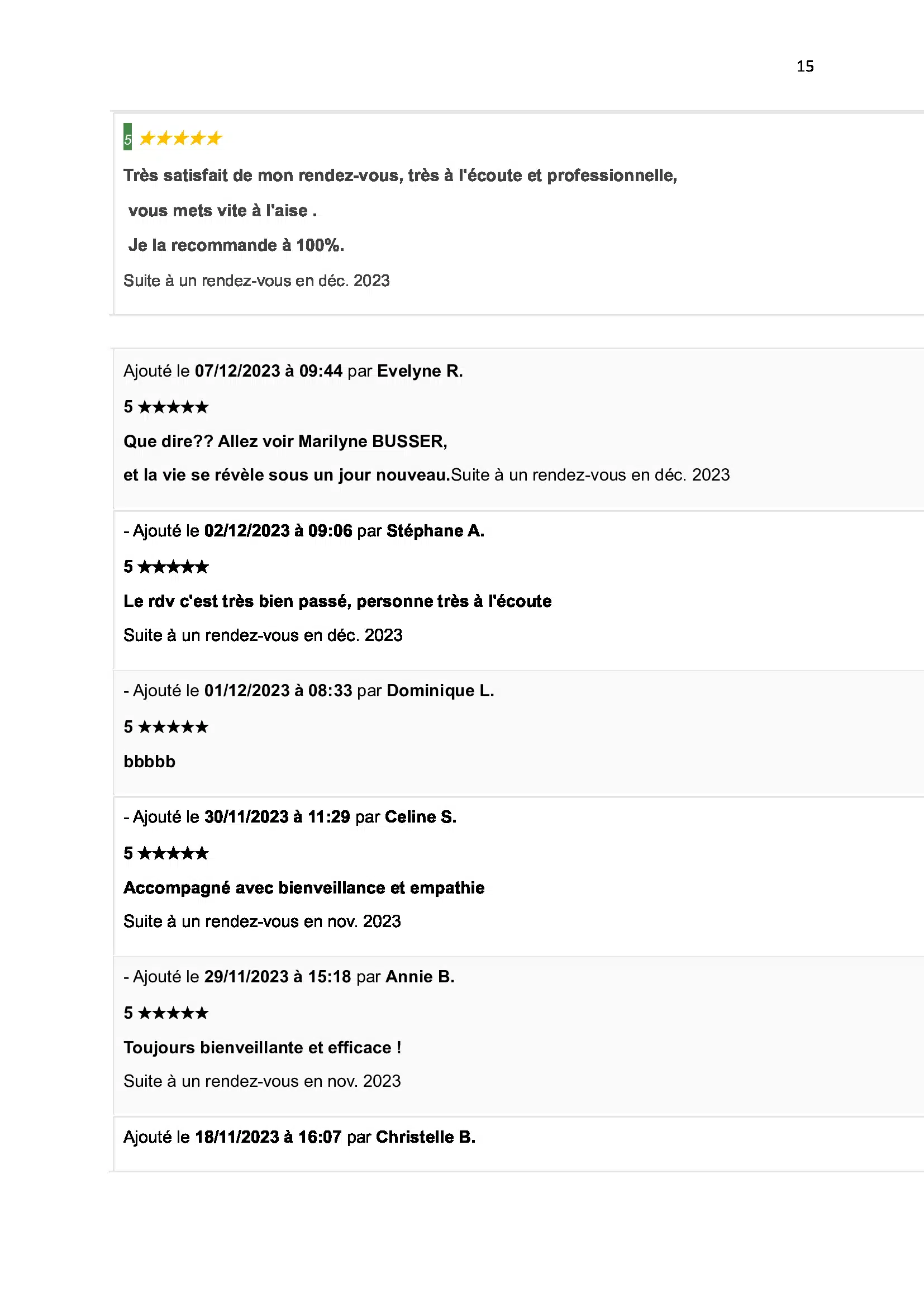 Photo numéro 21 de la galerie de Marilyne Busser SAS FORMACOM : Kinésiologue à Fumel. Prendre RDV