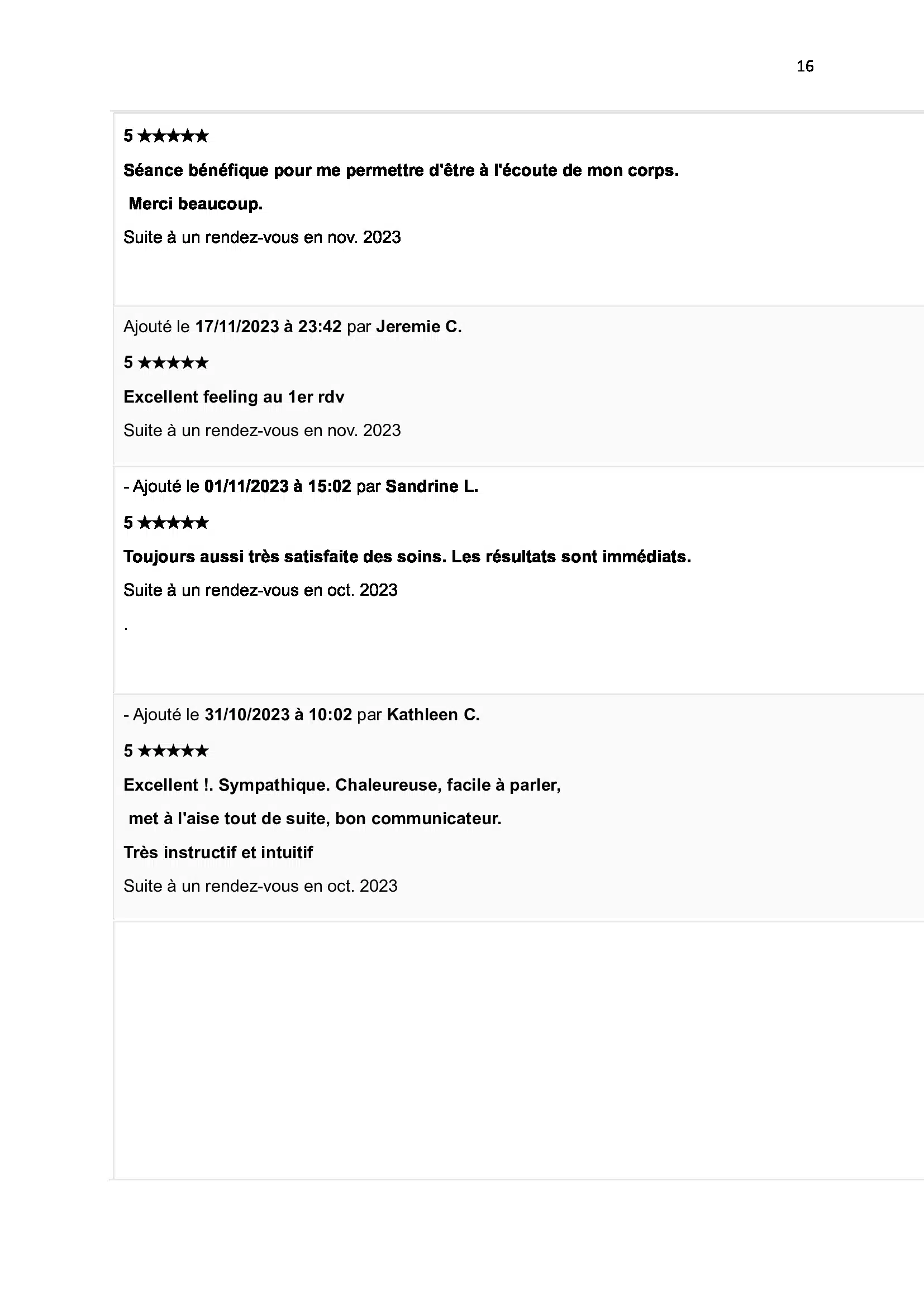 Photo numéro 22 de la galerie de Marilyne Busser SAS FORMACOM : Kinésiologue à Fumel. Prendre RDV