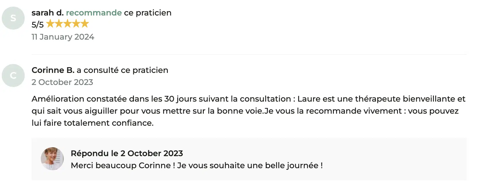 Photo numéro 8 de la galerie de Laure de Balincourt : Psychopraticien à Paris. Prendre RDV