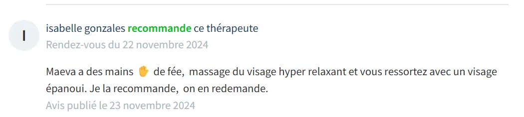 Photo numéro 10 de la galerie de Maeva Muetton : Masseur bien-être à Marseille. Prendre RDV