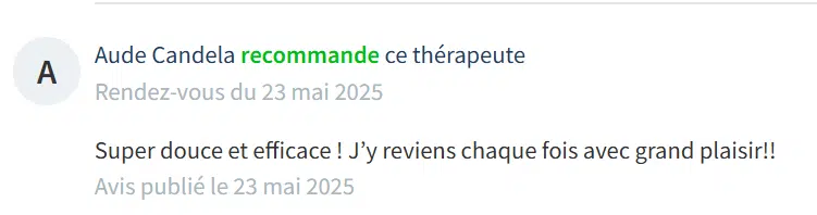 Photo numéro 3 de la galerie de Maeva Muetton : Masseur bien-être à Marseille. Prendre RDV