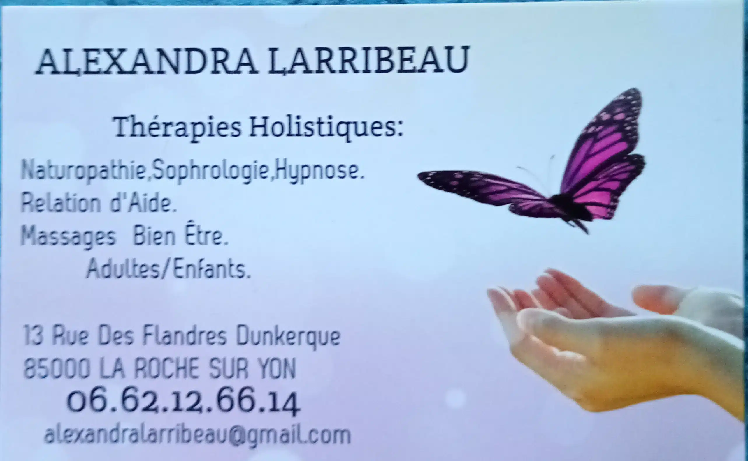 Photo numéro 1 de la galerie de Alexandra Larribeau : Naturopathe à La Roche-sur-Yon. Prendre RDV