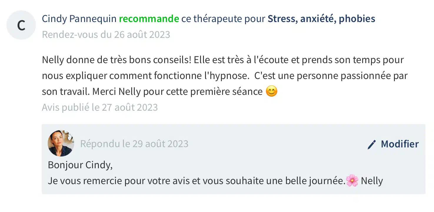 Photo numéro 41 de la galerie de Nelly Osten : Hypnothérapeute à Ruffey-lès-Beaune. Prendre RDV