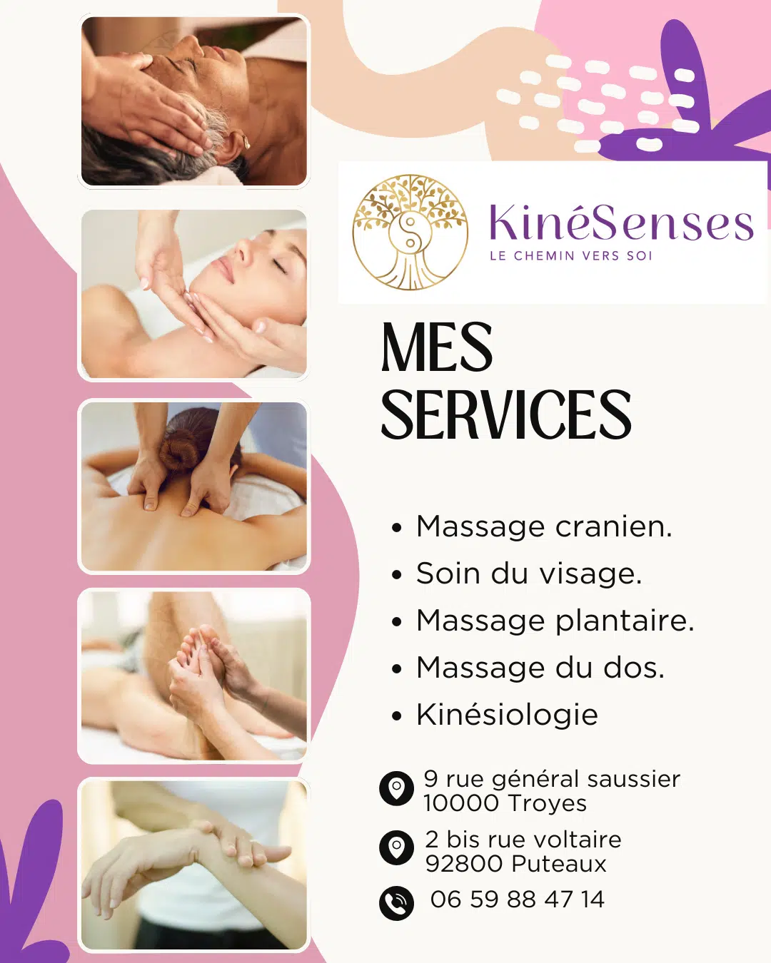 Photo numéro 7 de la galerie de KineSenses Donia SALOU : Kinésiologue à Puteaux. Prendre RDV