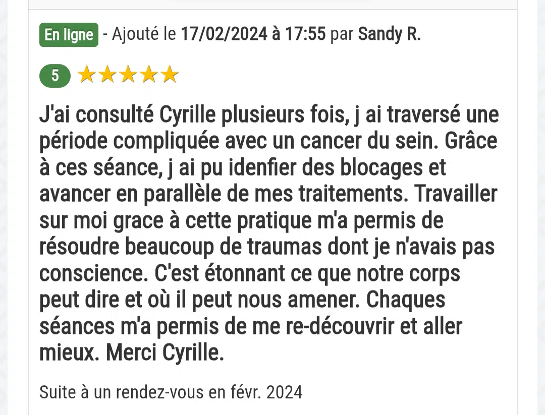 Photo numéro 12 de la galerie de Cyrille Blat : Kinésiologue au Pradet. Prendre RDV