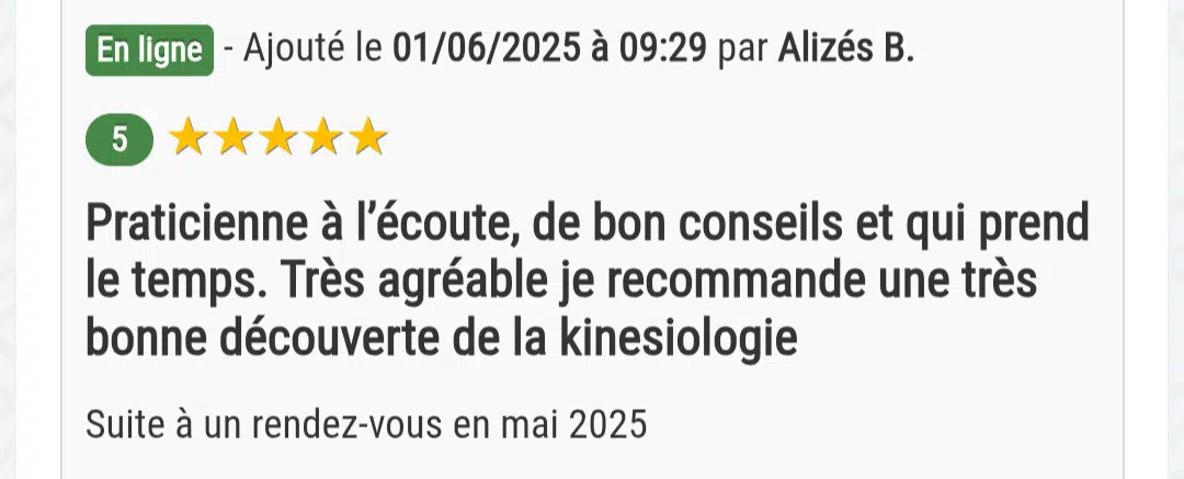 Photo numéro 5 de la galerie de Cyrille Blat : Kinésiologue au Pradet. Prendre RDV