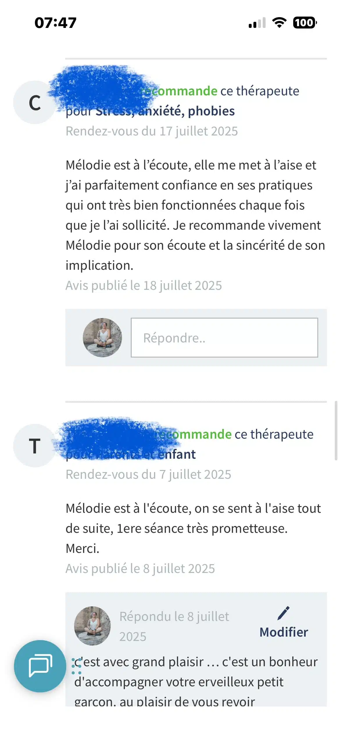 Photo numéro 11 de la galerie de Mélodie Badia Romanach : Hypnothérapeute à Cavalaire-sur-Mer. Prendre RDV