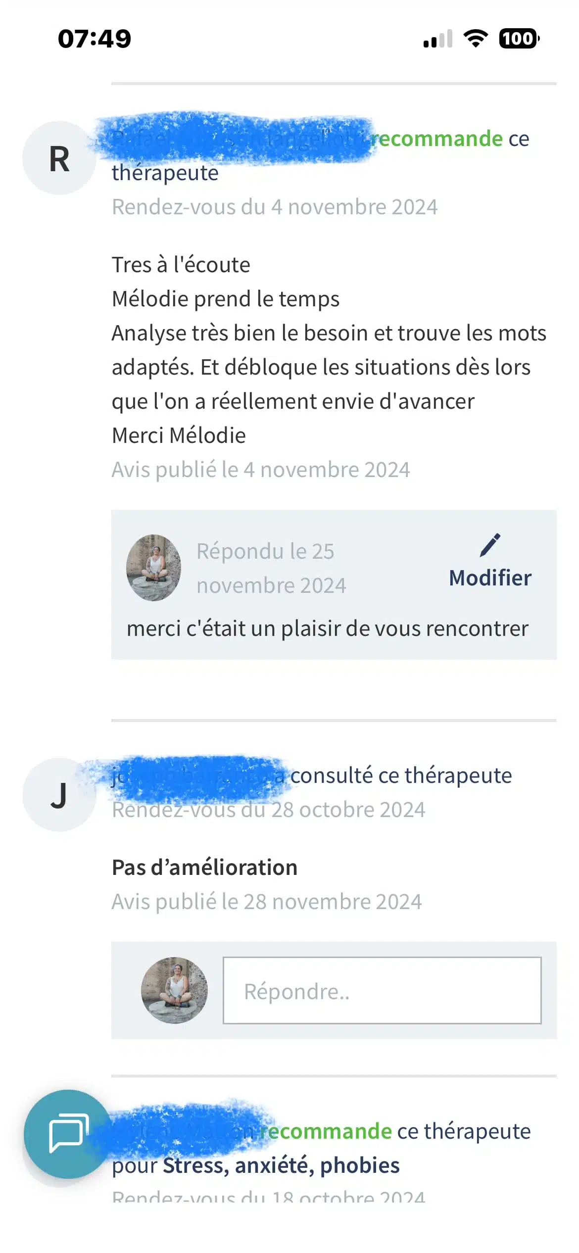 Photo numéro 25 de la galerie de Mélodie Badia Romanach : Hypnothérapeute à Cavalaire-sur-Mer. Prendre RDV