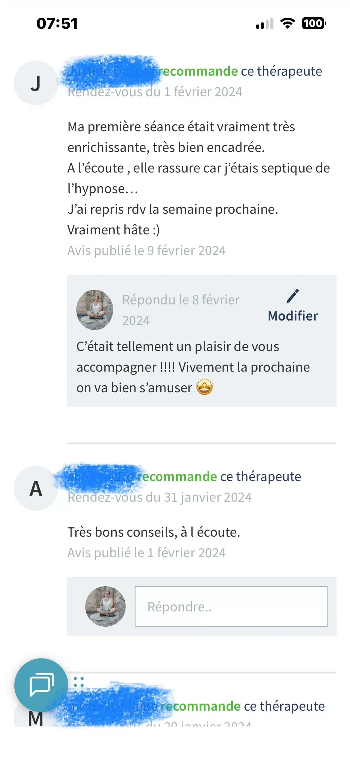 Photo numéro 34 de la galerie de Mélodie Badia Romanach : Hypnothérapeute à Cavalaire-sur-Mer. Prendre RDV