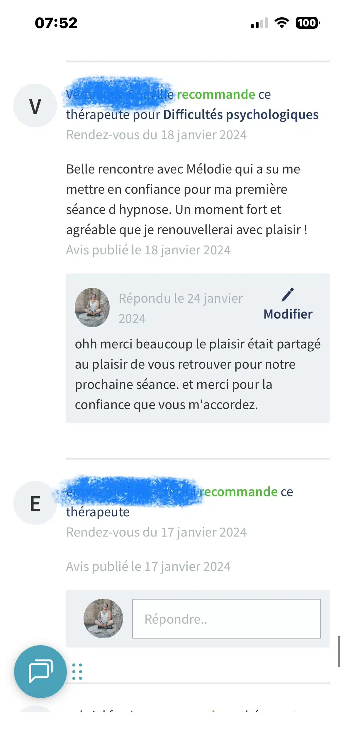 Photo numéro 36 de la galerie de Mélodie Badia Romanach : Hypnothérapeute à Cavalaire-sur-Mer. Prendre RDV