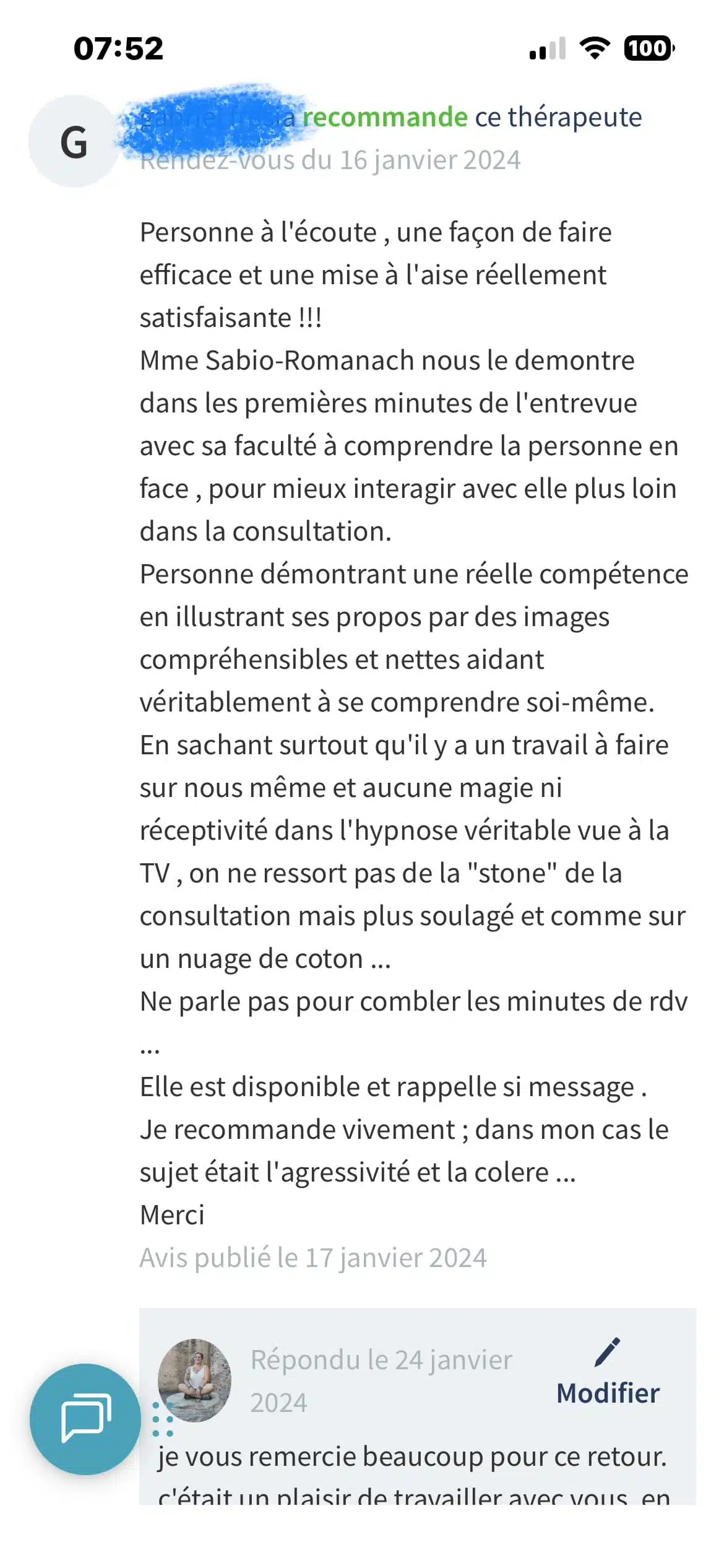 Photo numéro 37 de la galerie de Mélodie Badia Romanach : Hypnothérapeute à Cavalaire-sur-Mer. Prendre RDV