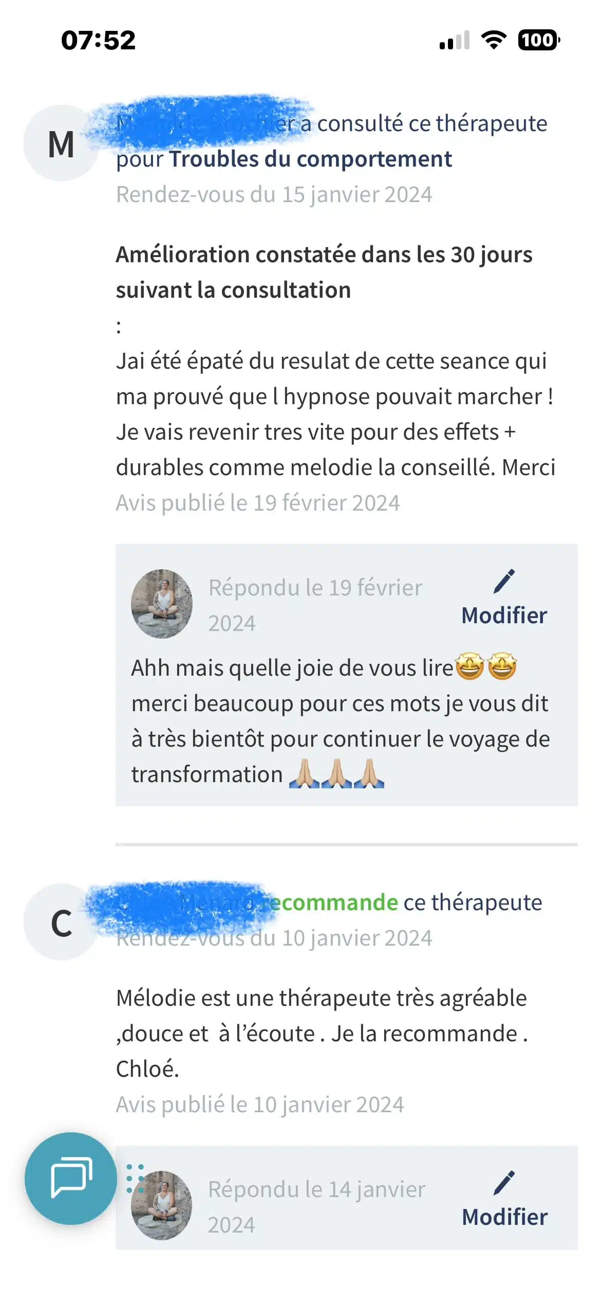 Photo numéro 38 de la galerie de Mélodie Badia Romanach : Hypnothérapeute à Cavalaire-sur-Mer. Prendre RDV