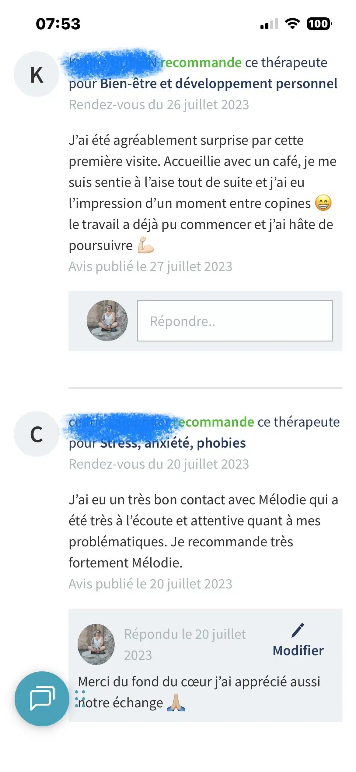 Photo numéro 45 de la galerie de Mélodie Badia Romanach : Hypnothérapeute à Cavalaire-sur-Mer. Prendre RDV