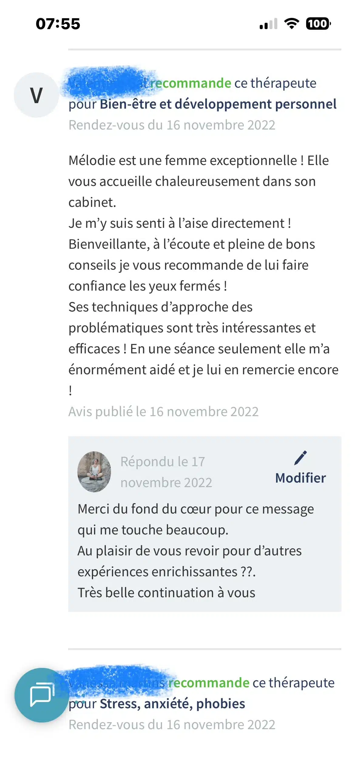 Photo numéro 56 de la galerie de Mélodie Badia Romanach : Hypnothérapeute à Cavalaire-sur-Mer. Prendre RDV