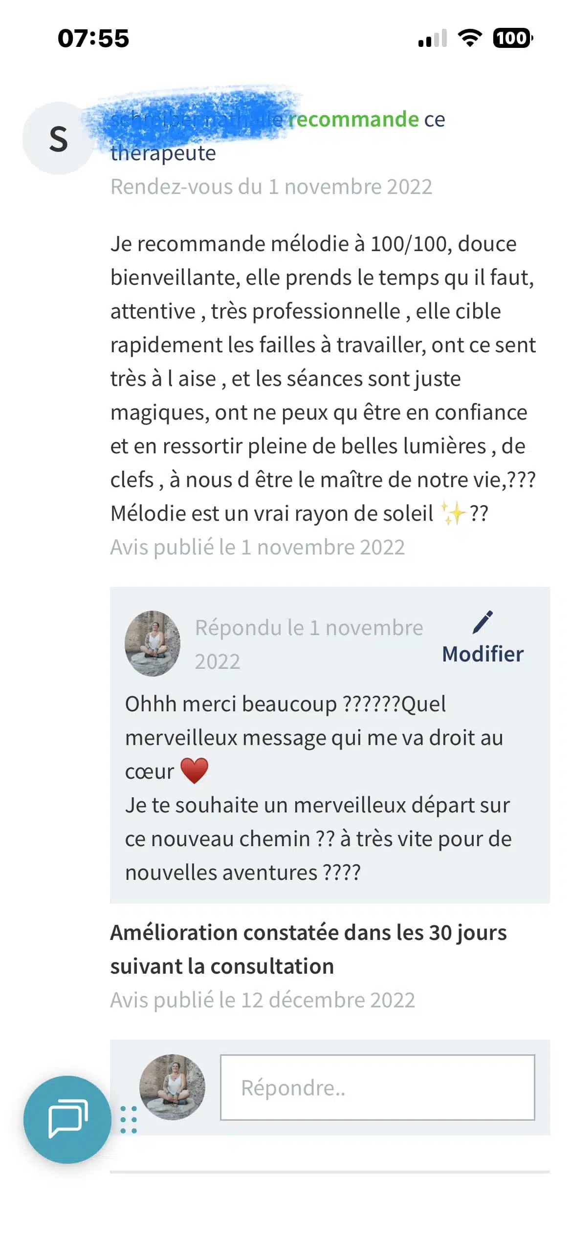Photo numéro 58 de la galerie de Mélodie Badia Romanach : Hypnothérapeute à Cavalaire-sur-Mer. Prendre RDV
