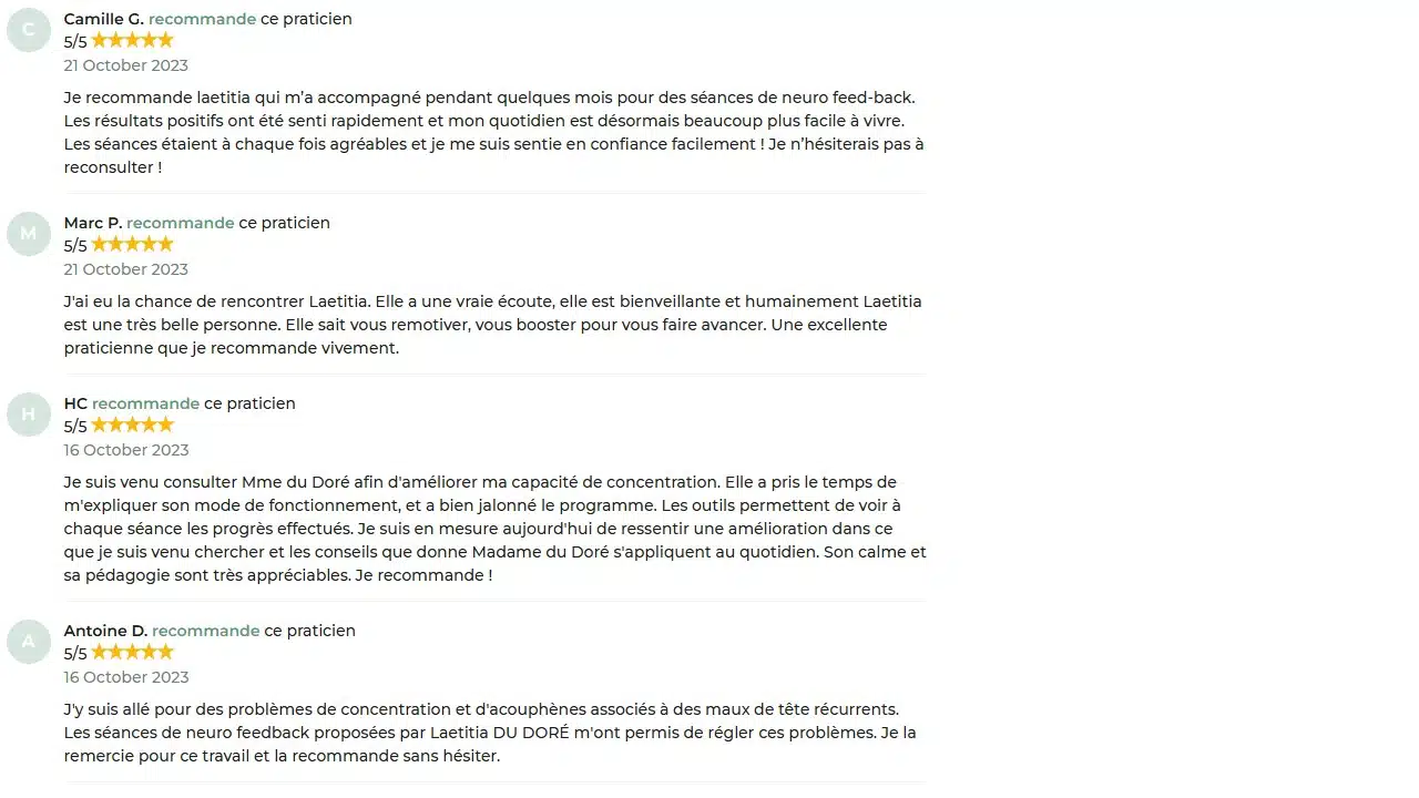 Photo numéro 12 de la galerie de LD Développement Laetitia du Doré : Neurothérapeute à Rennes. Prendre RDV