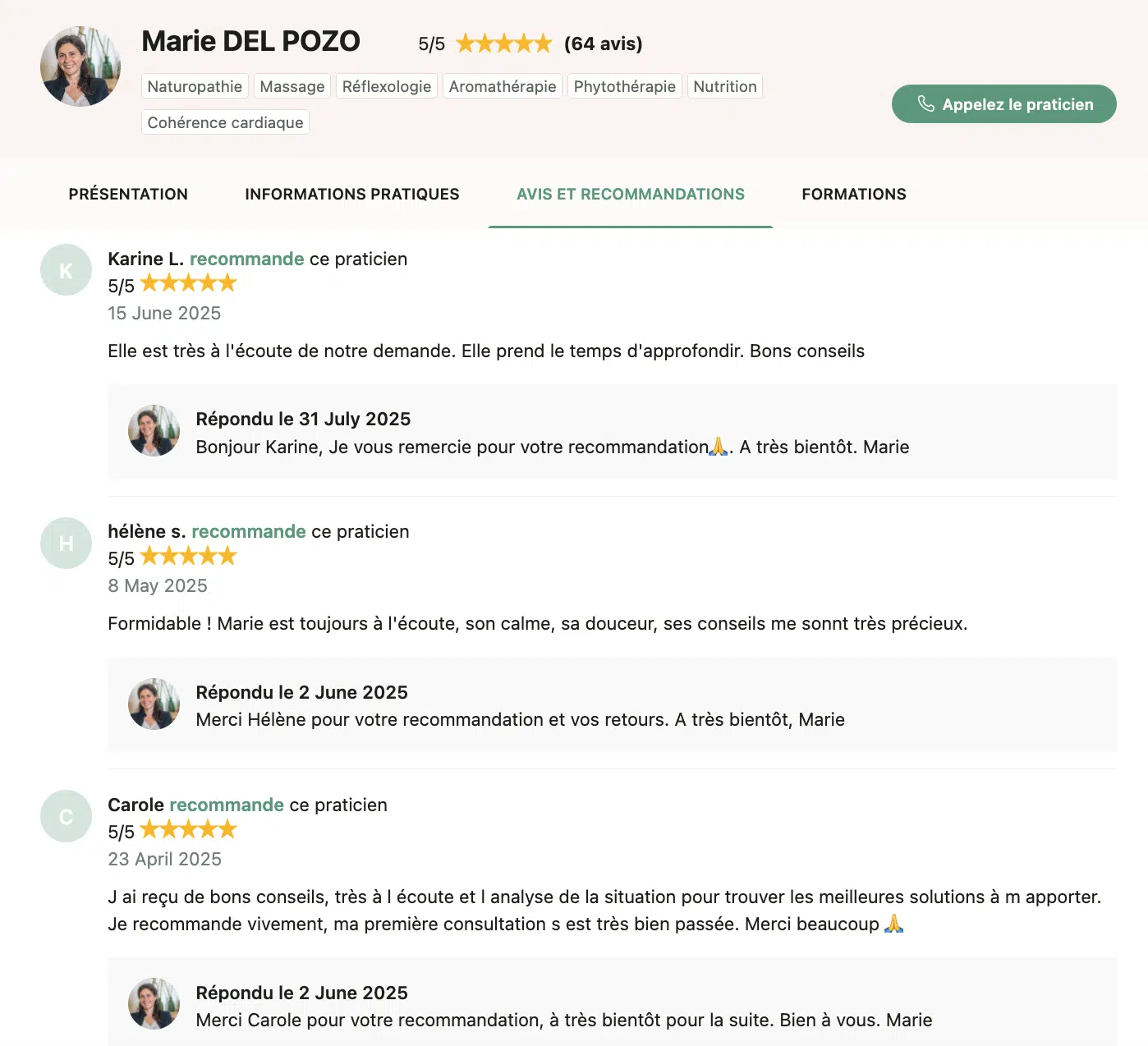 Photo numéro 9 de la galerie de Marie Del Pozo : Naturopathe à Rochefort. Prendre RDV