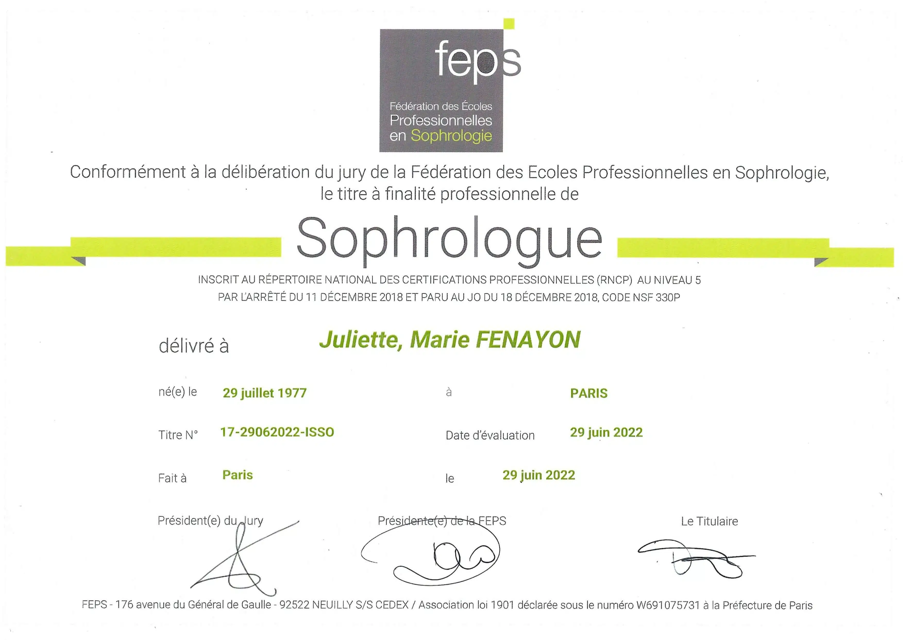 Photo numéro 3 de la galerie de Juliette FENAYON : Sophrologue au HAILLAN. Prendre RDV