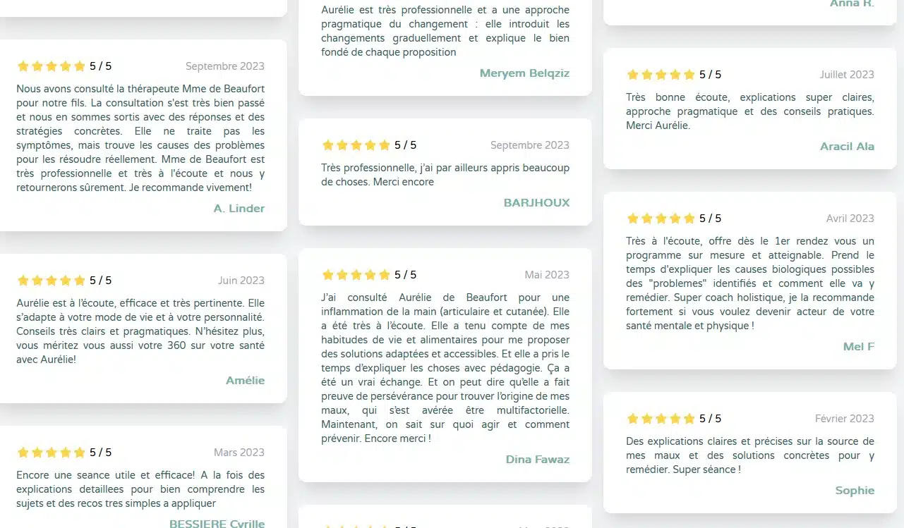 Photo numéro 8 de la galerie de Aurélie De Beaufort : Naturopathe à Paris. Prendre RDV