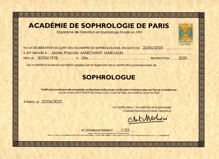 Photo numéro 4 de la galerie de Marie Marvalin : Sophrologue à Mulhouse. Prendre RDV