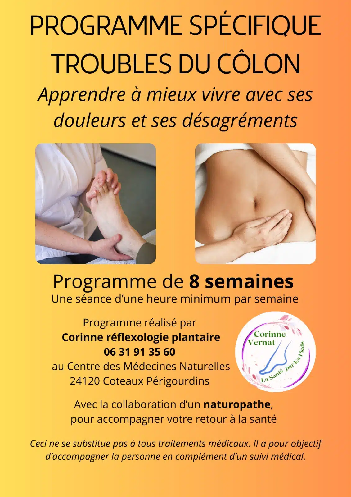 Photo numéro 8 de la galerie de Corinne Vernat Bosredon : Réflexologue à Les Coteaux Périgourdins. Prendre RDV