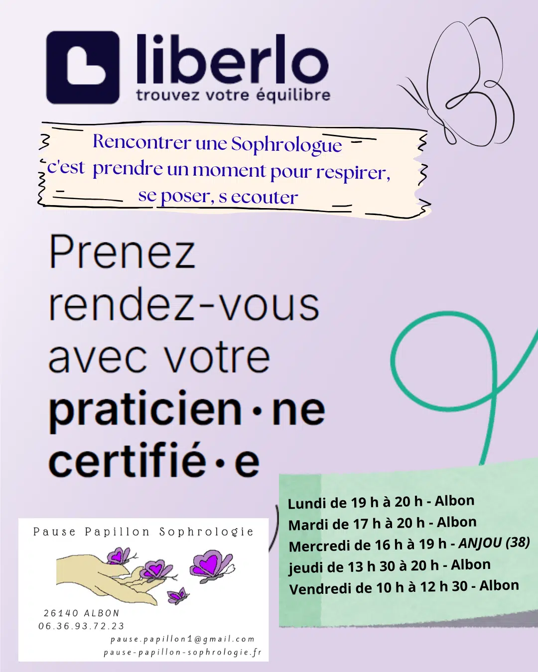 Photo numéro 6 de la galerie de Céline Vassy : Sophrologue à Albon. Prendre RDV