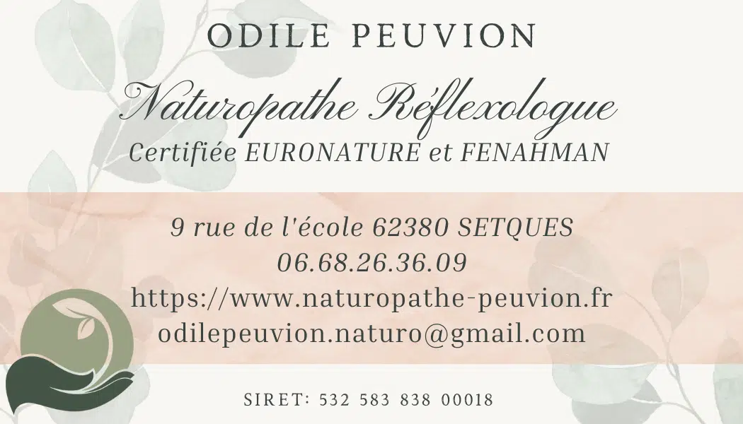 Photo numéro 10 de la galerie de Odile Peuvion : Naturopathe à Setques. Prendre RDV