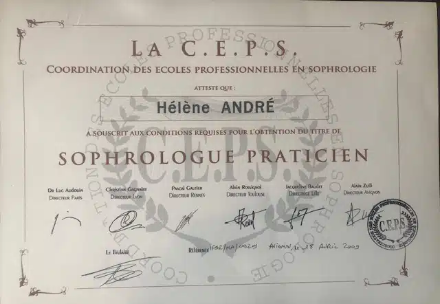 Photo numéro 5 de la galerie de Hélène André : Sophrologue à Saint-Mathieu-de-Tréviers. Prendre RDV