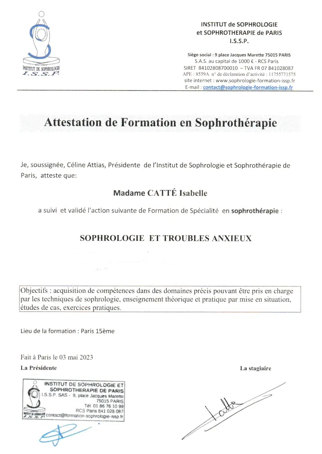 Photo numéro 15 de la galerie de Isabelle Catté : Sophrologue à Saint-Sulpice-la-Pointe. Prendre RDV