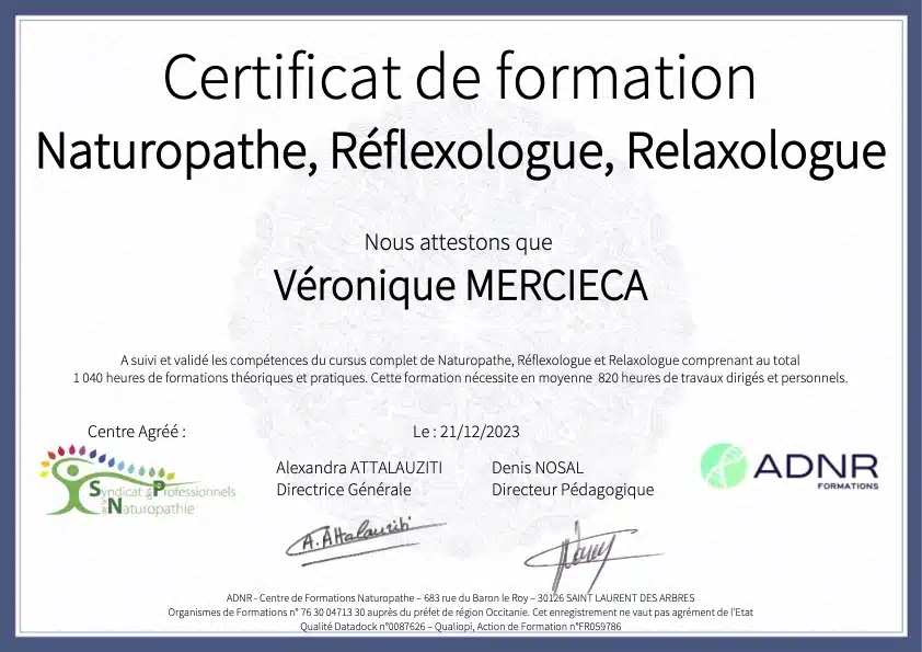 Photo numéro 1 de la galerie de Véronique Boularot : Réflexologue à Saint-Priest-en-Jarez. Prendre RDV